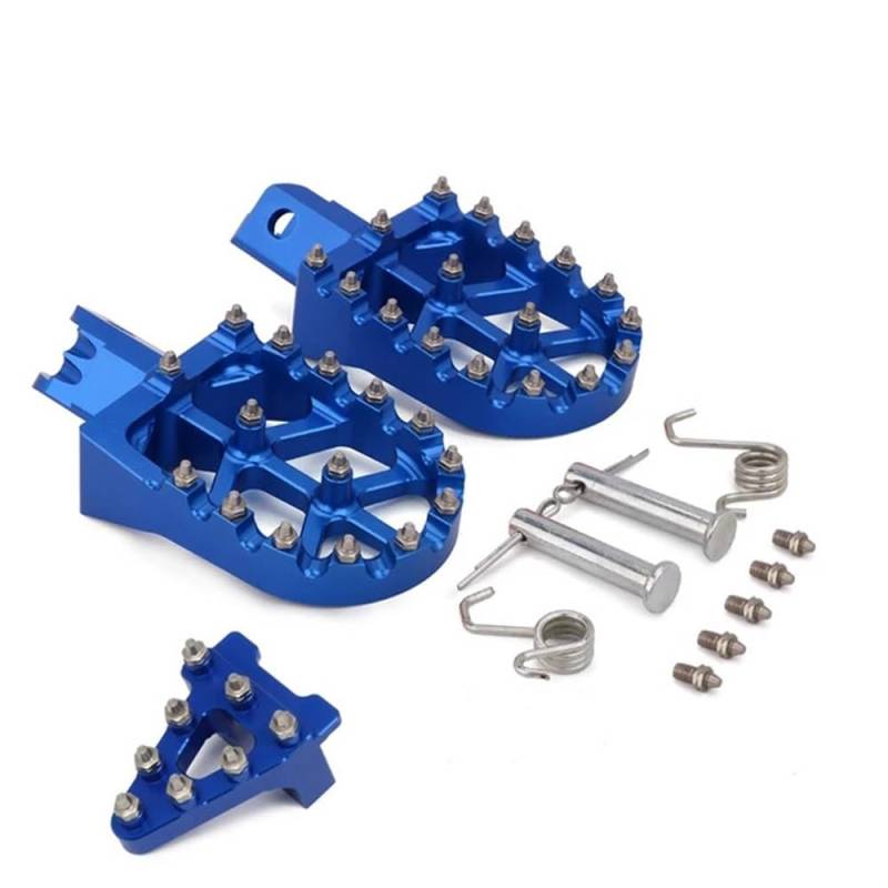 KDHUCS Fußstütze Pedal Motorrad Aluminium Universal CNC Bunte Fußrasten Fußrasten Fußrasten Für CRF XR 50 70 110 M2R SDG DHZ SSR von KDHUCS
