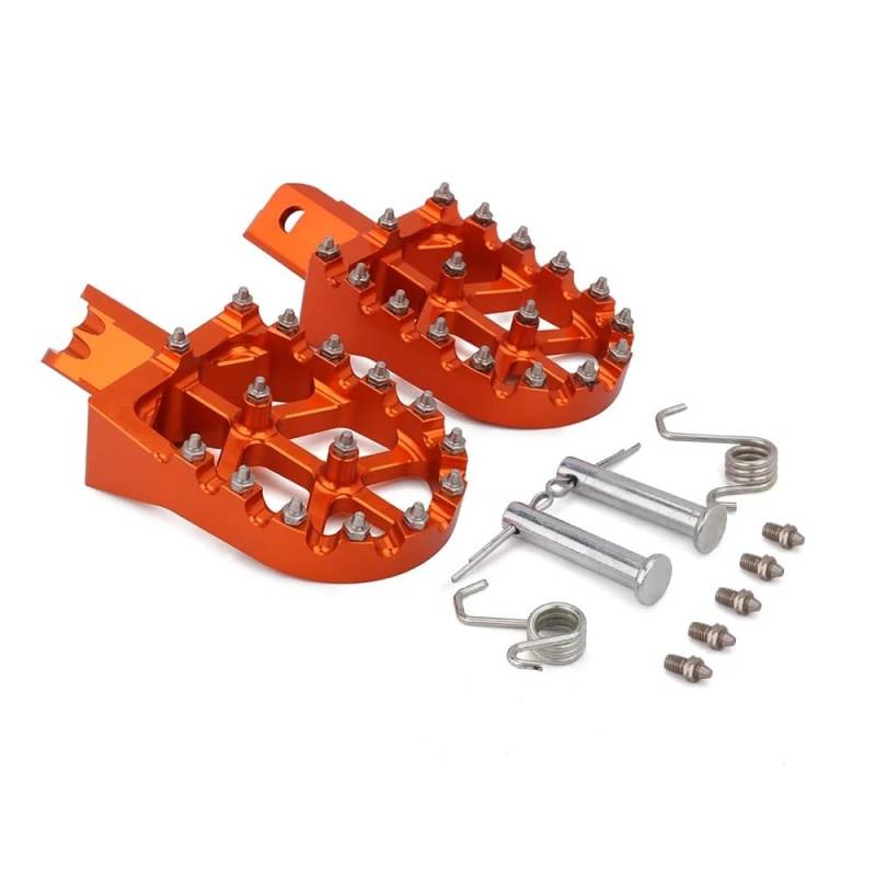KDHUCS Fußstütze Pedal Motorrad Aluminium Universal CNC Bunte Fußrasten Fußrasten Fußrasten Für CRF XR 50 70 110 M2R SDG DHZ SSR von KDHUCS
