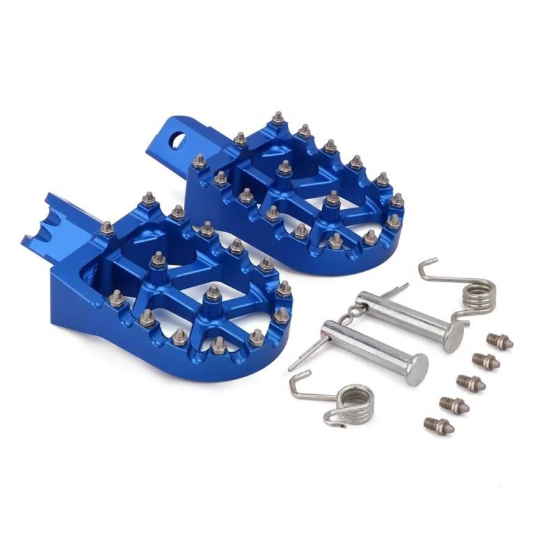 KDHUCS Fußstütze Pedal Motorrad Aluminium Universal CNC Bunte Fußrasten Fußrasten Fußrasten Für CRF XR 50 70 110 M2R SDG DHZ SSR von KDHUCS