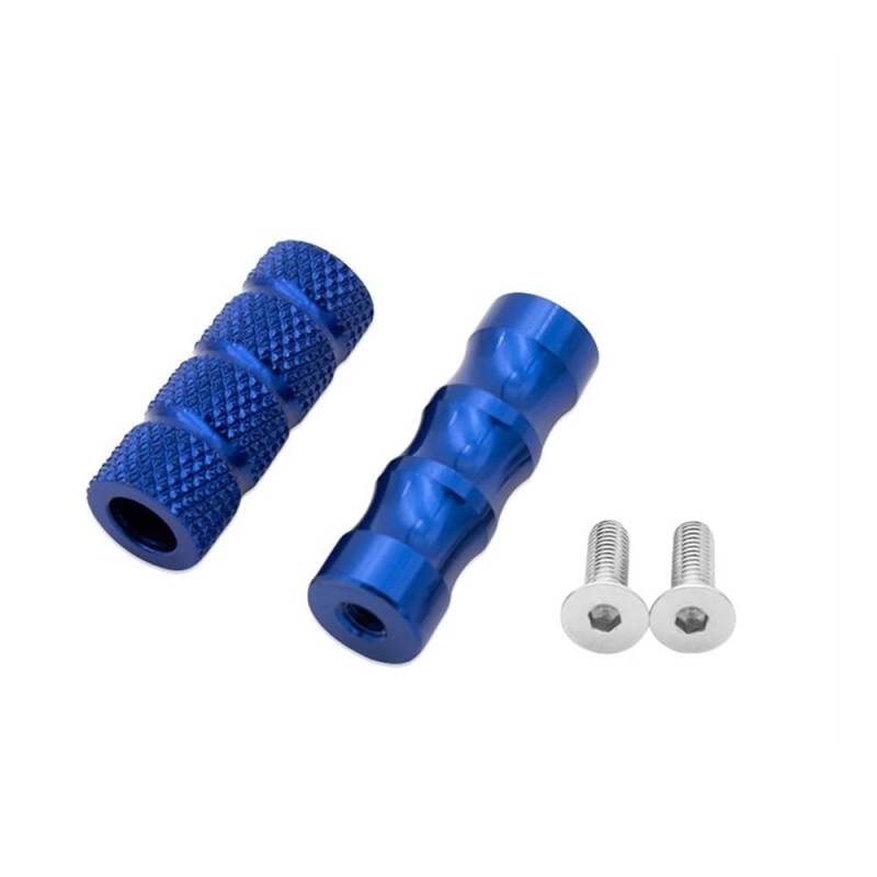 KDHUCS Fußstütze Pedal Motorrad CNC Universal M6 Getriebe Schalthebel Peg Bremspedal Shifter Fußrasten Motorrad Fußstützen Fußrasten von KDHUCS