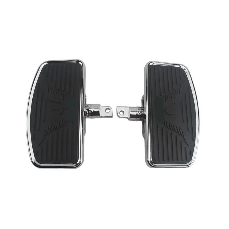 KDHUCS Fußstütze Pedal Motorrad Einstellbare Fußrasten Fußstütze Breite Trittbrett Fußteile Für Sportster XL883 1200 Passagier Trittbrett von KDHUCS
