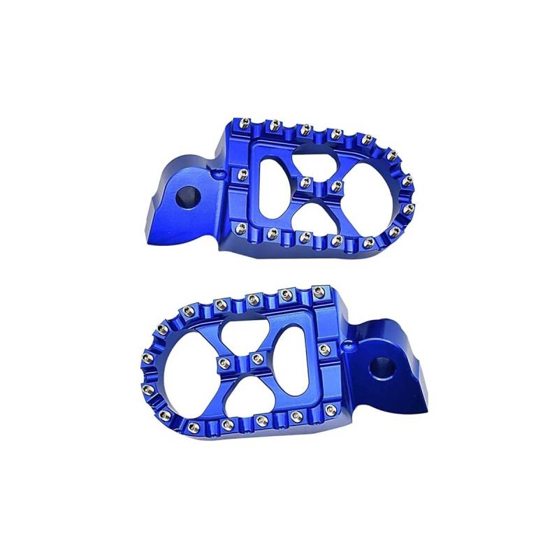 KDHUCS Fußstütze Pedal Motorrad Fußrasten Fußrasten Fußrasten Für YZ 65 85 125 250 125X 250X 250FX 450FX WR 250F 450F YZF WRF 250 450 2001-2023 von KDHUCS