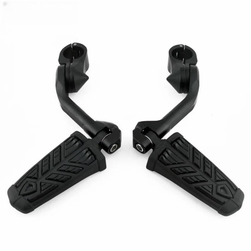 KDHUCS Fußstütze Pedal Motorrad-Fußrasten Motorschutz Crash Bar Fußstützenhalterung für für Sportster von KDHUCS