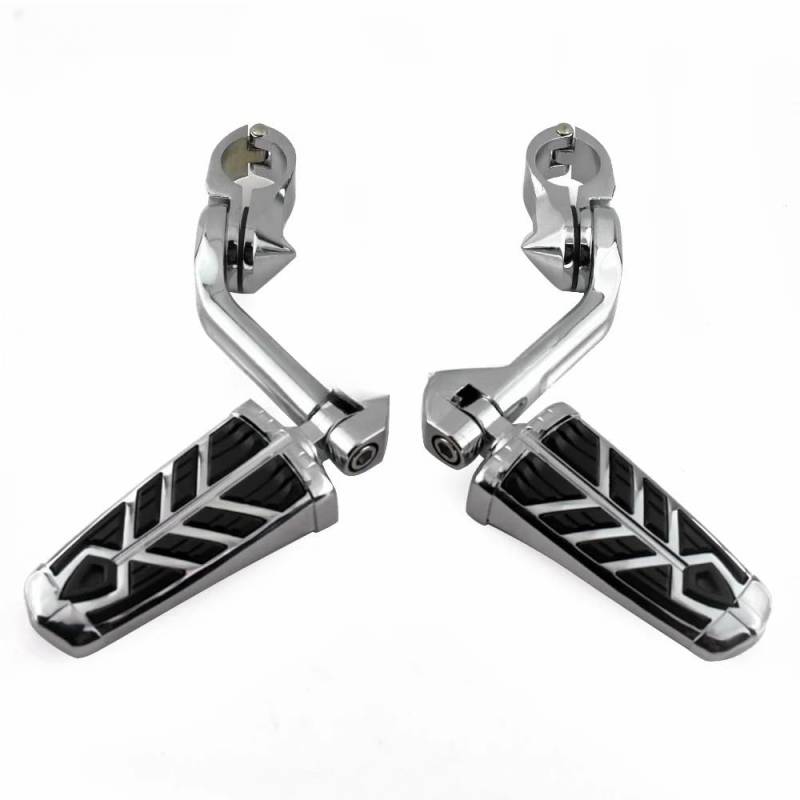 KDHUCS Fußstütze Pedal Motorrad-Fußrasten Motorschutz Crash Bar Fußstützenhalterung für für Sportster von KDHUCS