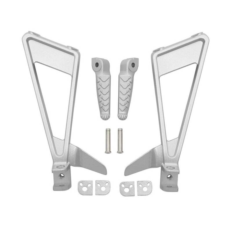 KDHUCS Fußstütze Pedal Motorrad Hinten Passagier Fußrasten Halterung Set Für RS660 2021-2023 von KDHUCS