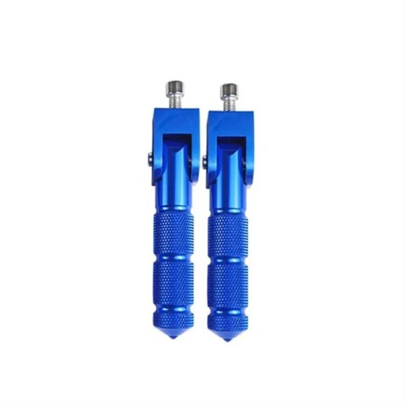 KDHUCS Fußstütze Pedal Motorrad Pedale Fußrasten Fußstütze 8mm Universal Klapppedale Roller Modifiziertes Zubehör von KDHUCS