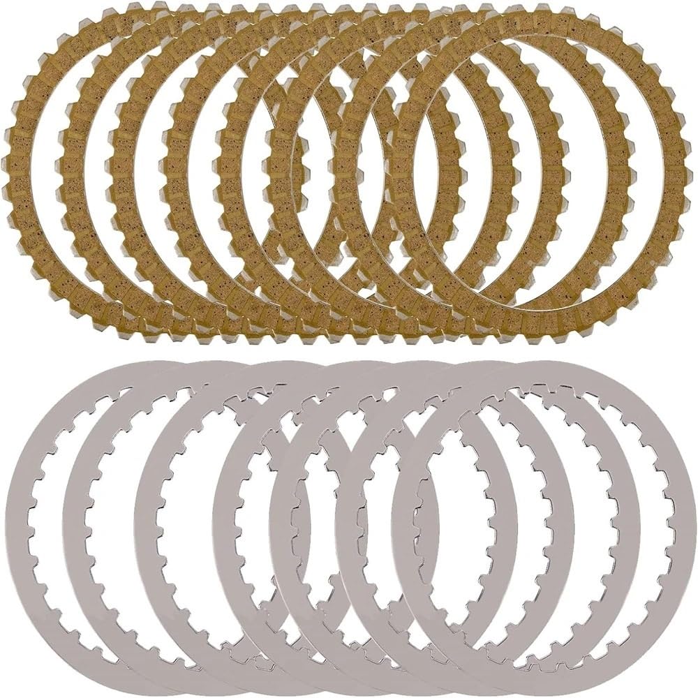 Motorrad Kupplungs scheiben Set 15Pcs Kupplung Reibung Platten & Stahl Reibung Platte 37911-90 Für XL883 2004-2008 Für Sportster 1200 XL1200C 2002-2015 Motorrad Kupplungs scheiben Set 15Pcs Kupplung Reibung Platten & Stahl Reibung Platte 37911-90 Für XL883 2004-2008 Für Sportster 1200 XL1200C 2002-2015 von KDHUCS