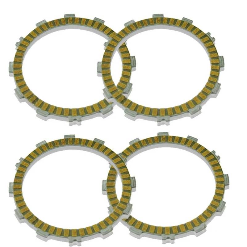 Motorrad Kupplungs scheiben Set 4Pcs Motorrad Faserigen Straße Kupplung Scheiben Platten Für AR80 AR 80 1986 von KDHUCS