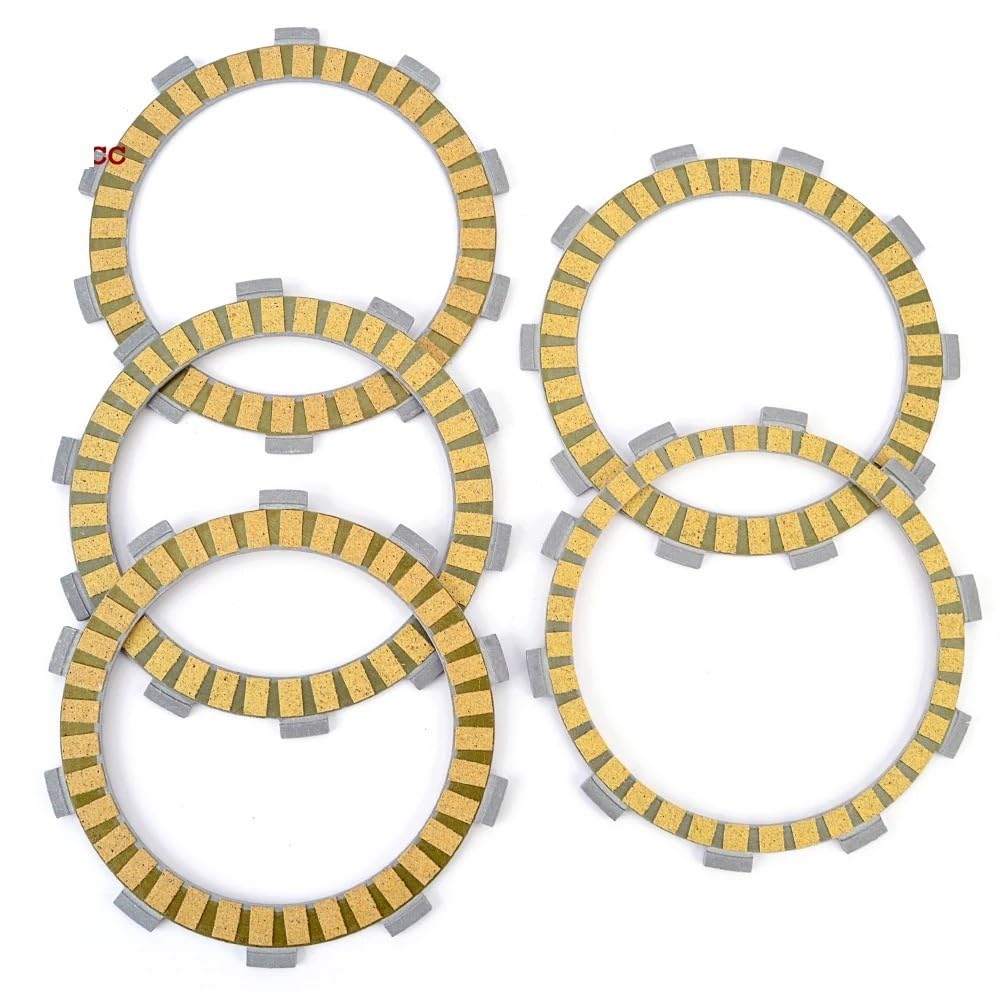 Motorrad Kupplungs scheiben Set 537-16321-00 Kupplungsreibscheibensatz Für BW200 Für Big Wheel YD125 YD125S AG200E 3GX6 AG200 1FE 36X-16321-00 1 Motorrad Kupplungs scheiben Set 537-16321-00 Kupplungsreibscheibensatz Für BW200 Für Big Wheel YD125 YD125S AG200E 3GX6 AG200 1FE 36X-16321-00 1 von KDHUCS