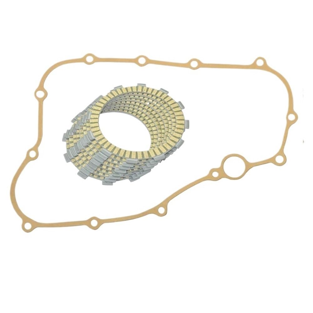 Motorrad Kupplungs scheiben Set 8 Pcs Motorrad Faser Kupplung Scheiben Platten Rechts Kurbelgehäuse Abdeckung Dichtung Für CRF250R 04-07 CRF 250 R CRF250 Motorrad Kupplungs scheiben Set 8 Pcs Motorrad Faser Kupplung Scheiben Platten Rechts Kurbelgehäuse Abdeckung Dichtung Für CRF250R 04-07 CRF 250 R CRF250 von KDHUCS