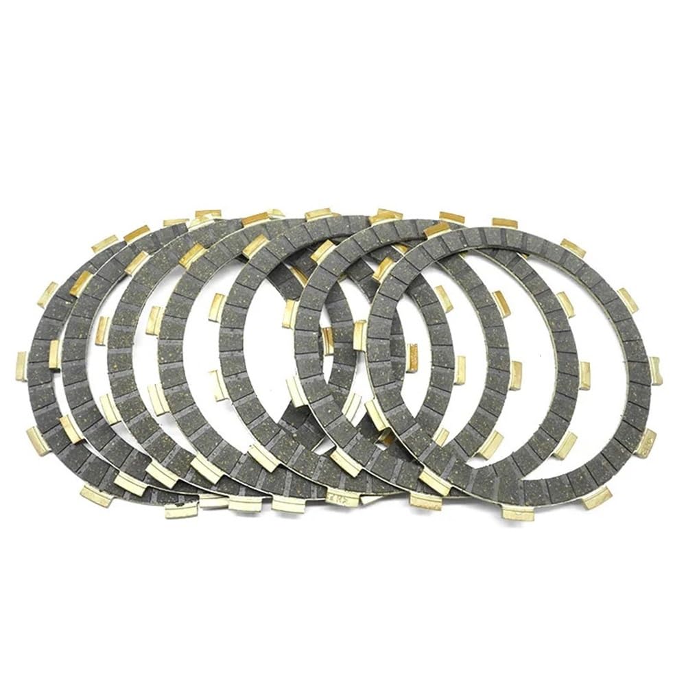 Motorrad Kupplungs scheiben Set Für Abfangjäger VF700 VF700F 1984 1985 NX650 1988 1989 VF NX 700 650 F 700F Kupplungsreibungsplattensatz 7-teilige Scheibe Motorrad Kupplungs scheiben Set Für Abfangjäger VF700 VF700F 1984 1985 NX650 1988 1989 VF NX 700 650 F 700F Kupplungsreibungsplattensatz 7-teilige Scheibe von KDHUCS