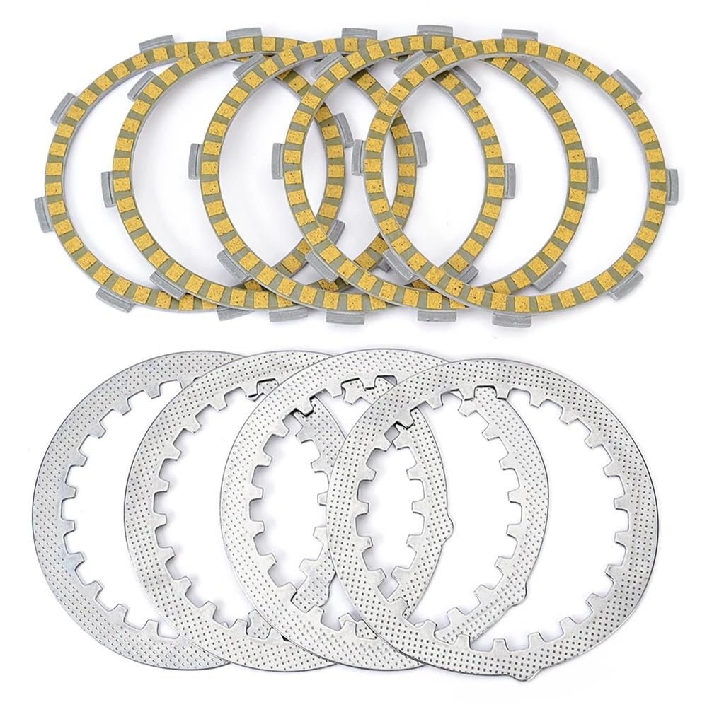 Motorrad Kupplungs scheiben Set Kupplungsreibscheiben-Disc-Kit Für XT125R XT125X XTZ125 YBR125 TTR125 TT-R125 TTR125L DT80 YZ80 DT100 MX100 5RM-E6324-00 Motorrad Kupplungs scheiben Set Kupplungsreibscheiben-Disc-Kit Für XT125R XT125X XTZ125 YBR125 TTR125 TT-R125 TTR125L DT80 YZ80 DT100 MX100 5RM-E6324-00 von KDHUCS