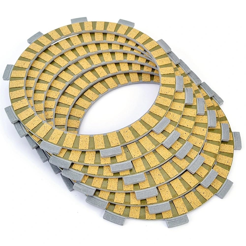 Motorrad Kupplungs scheiben Set Kupplungsreibscheiben Für MX125C YZ175 YZ175C IT175 Für Racer IT200 Für Competition YZ125H 537-16321-00 6 5MP-16321-00 Motorrad Kupplungs scheiben Set Kupplungsreibscheiben Für MX125C YZ175 YZ175C IT175 Für Racer IT200 Für Competition YZ125H 537-16321-00 6 5MP-16321-00 von KDHUCS