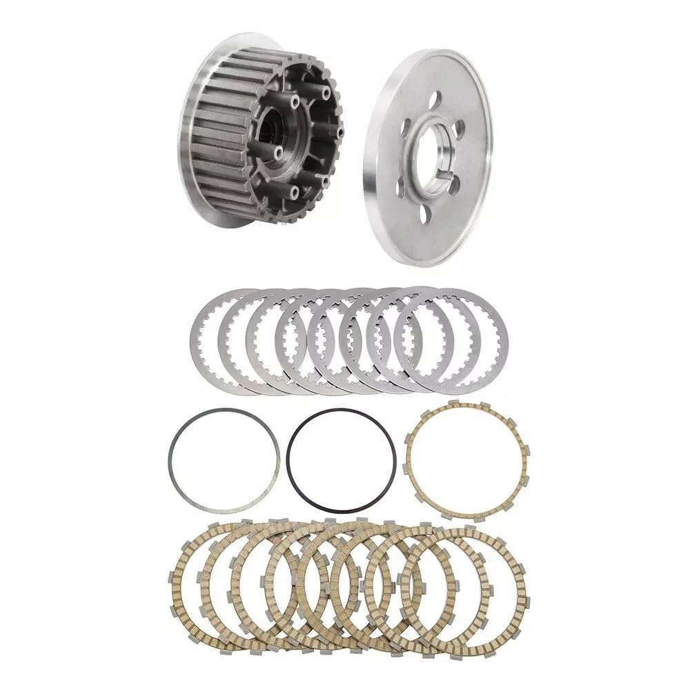 Motorrad Kupplungs scheiben Set Motorrad Kupplung Druck Platte Reibung Stahl Kupplung Platten Set Für Touring Electra Glide 2011-2016 Motorrad Kupplungs scheiben Set Motorrad Kupplung Druck Platte Reibung Stahl Kupplung Platten Set Für Touring Electra Glide 2011-2016 von KDHUCS