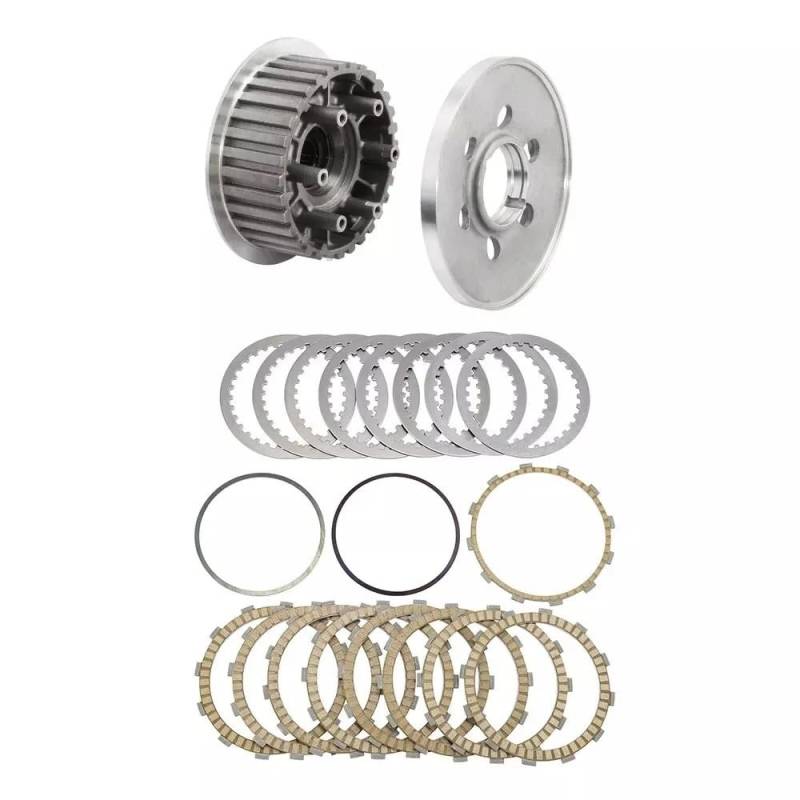 Motorrad Kupplungs scheiben Set Motorrad Kupplung Druck Platte Reibung Stahl Kupplung Platten Set Für Touring Electra Glide 2011-2016 von KDHUCS