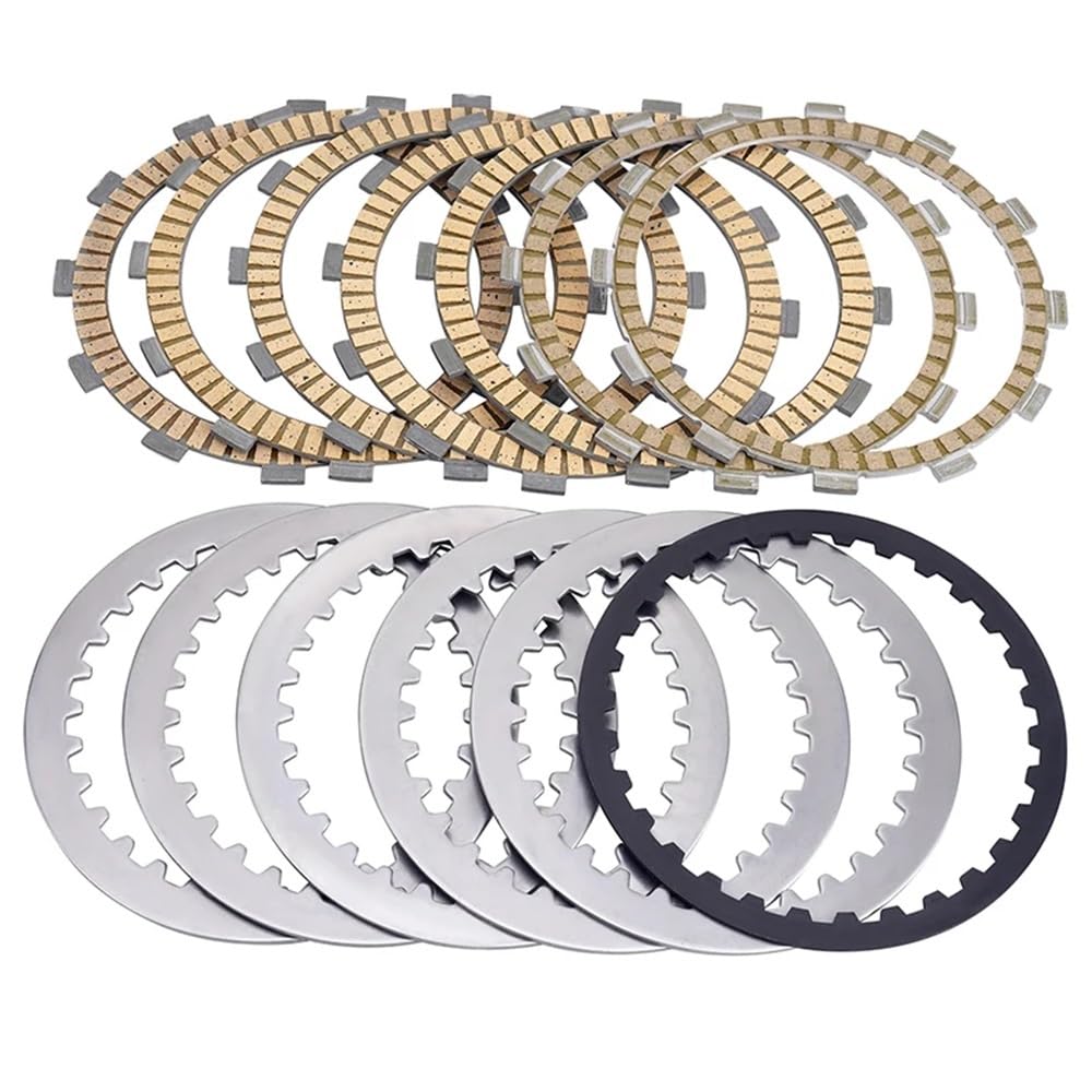 Motorrad Kupplungs scheiben Set Motorrad Kupplung Reibung Platten & Stahl Platten Kit Für CF400NK CF650NK CF650TR 650TR-G MT650 CF 400NK 650NK 650TR 650TRG Motorrad Kupplungs scheiben Set Motorrad Kupplung Reibung Platten & Stahl Platten Kit Für CF400NK CF650NK CF650TR 650TR-G MT650 CF 400NK 650NK 650TR 650TRG von KDHUCS