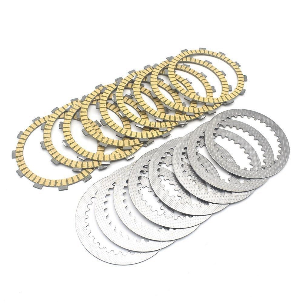 Motorrad Kupplungs scheiben Set Motorrad-Kupplungsreibungsplattenscheiben Und Stahlplatten-Reibungsplattensatz Für YZF-R1 2004–2008 YZF R1 2009–2014 Motorrad Kupplungs scheiben Set Motorrad-Kupplungsreibungsplattenscheiben Und Stahlplatten-Reibungsplattensatz Für YZF-R1 2004–2008 YZF R1 2009–2014 von KDHUCS