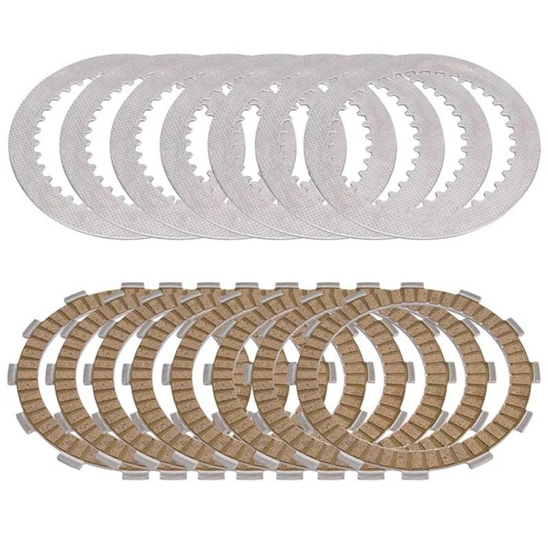 Motorrad Kupplungs scheiben Set Motorradteil Kupplungsreibscheiben & Stahlplattensatz Für XF650 Für Freewind XF 650 1997-2001 21441-31D10-000 von KDHUCS