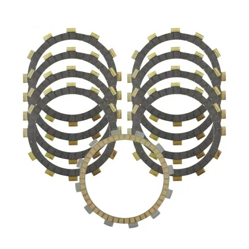 Motorrad Kupplungs scheiben Set Motorradzubehör Reibungskupplungsplatte Für XVS125 Für Drag Star VW01 2000-2003 XV125 Für Virago 5AJ 1997-2002 01 XV XVS 125 von KDHUCS