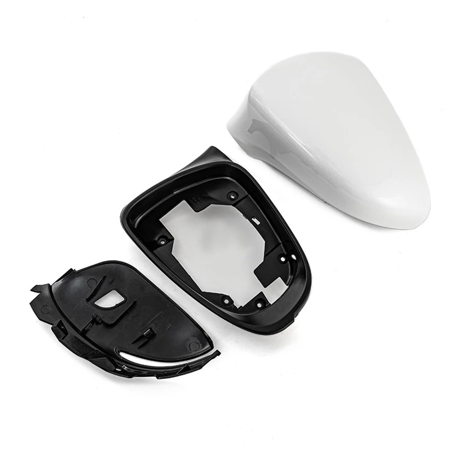 KDMOWHON 1 paar Auto Rückspiegel Abdeckung Trim Decor Kompatibel for LEXUS-ES350 2013-2018/GS350 2013-2019/1S350 2014-2018 ABS(Black Left) von KDMOWHON