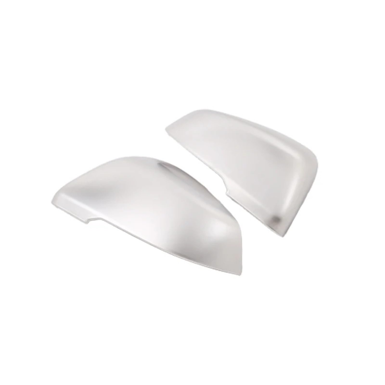 KDMOWHON ABS-Kohlefaser-Stil, Seitenrückspiegelkappe, Abdeckungsverkleidung, kompatibel mit BMW 2er X1 F48 F45 F46 2015–2021(Silver) von KDMOWHON