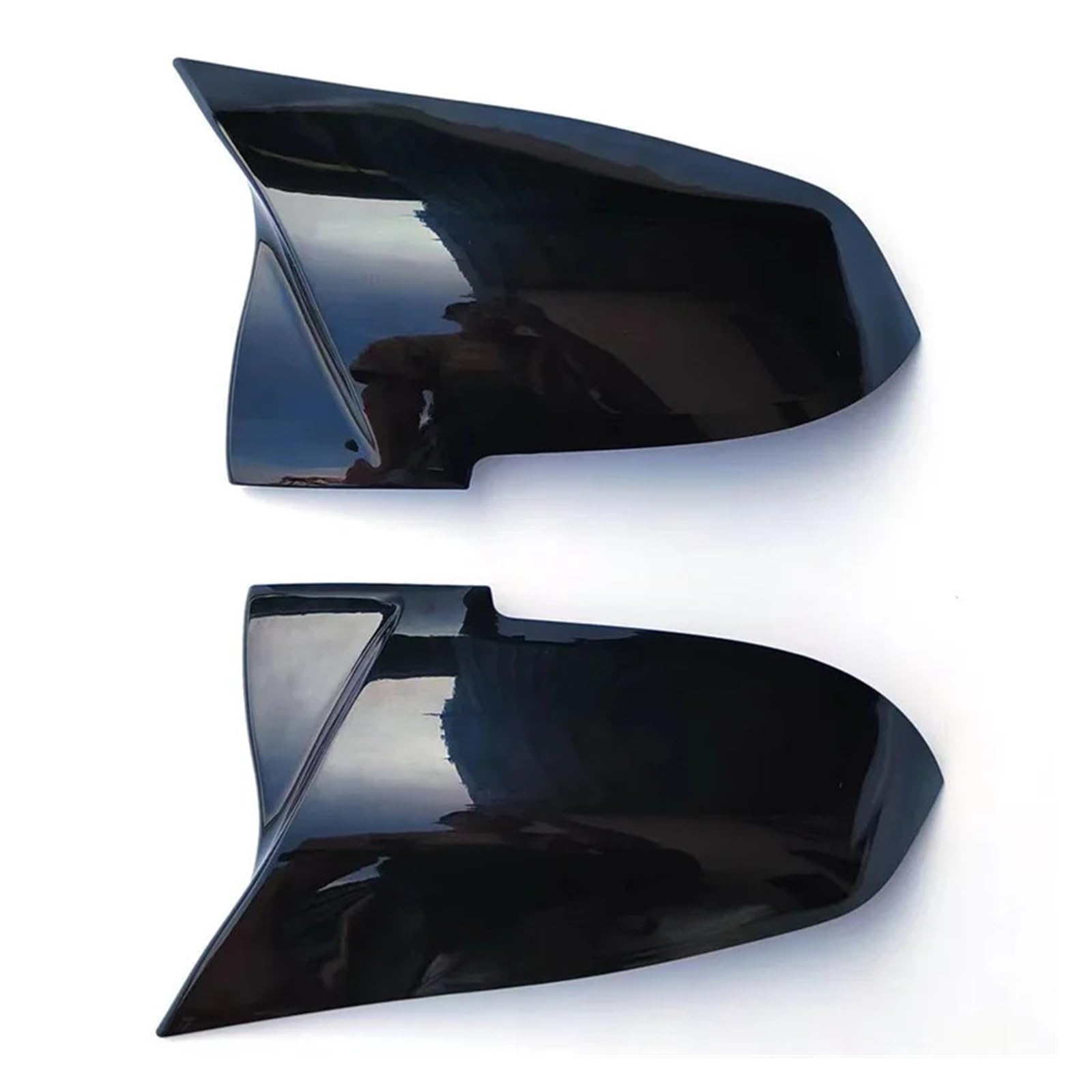 KDMOWHON Austauschbares Material ABS Horn Series Rückspiegelabdeckung Kompatibel for BMW 1 23 4 X F20 F21 F22 F23 F30 F32 F36(Material type) von KDMOWHON