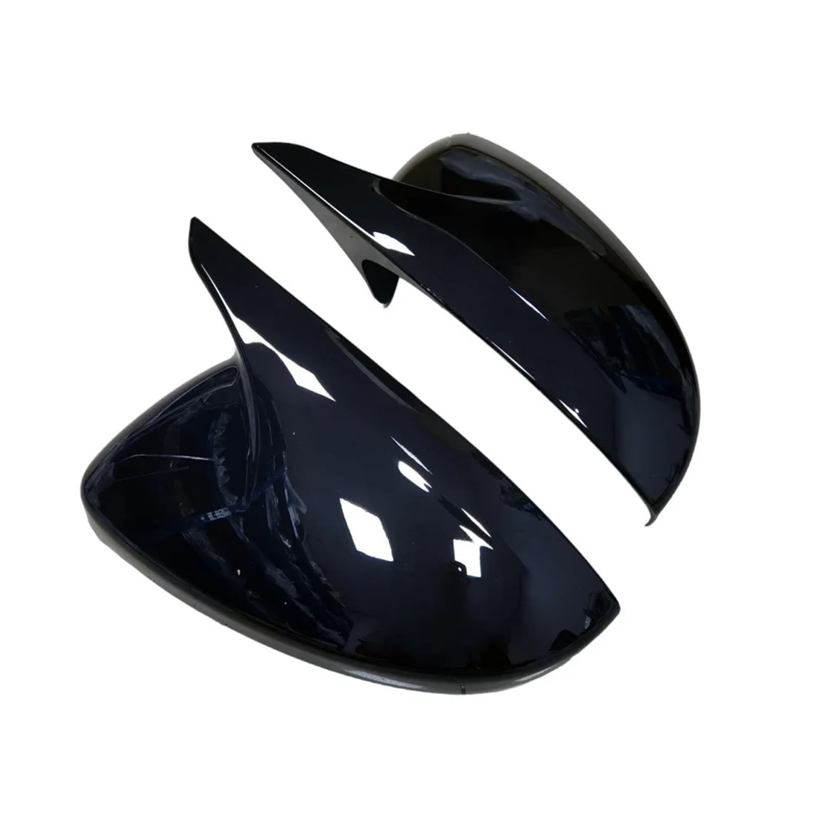KDMOWHON Auto Rückspiegel Abdeckung Flügelkappe Türgehäuse Shell Trim Aufkleber Kompatibel for Peugeot 208 2020 2021 2022 2023 ABS Carbon Fiber(Carbon M Style) von KDMOWHON
