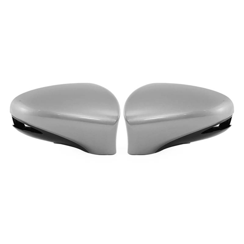 KDMOWHON Auto Rückspiegel Außenspiegel Abdeckung Trim Kompatibel for LEXUS-ES350 8791A30D10B1 8794A30E00B1 2013-2018/GS350 2013-2019/1S350 2014-2018(Silver Pair) von KDMOWHON