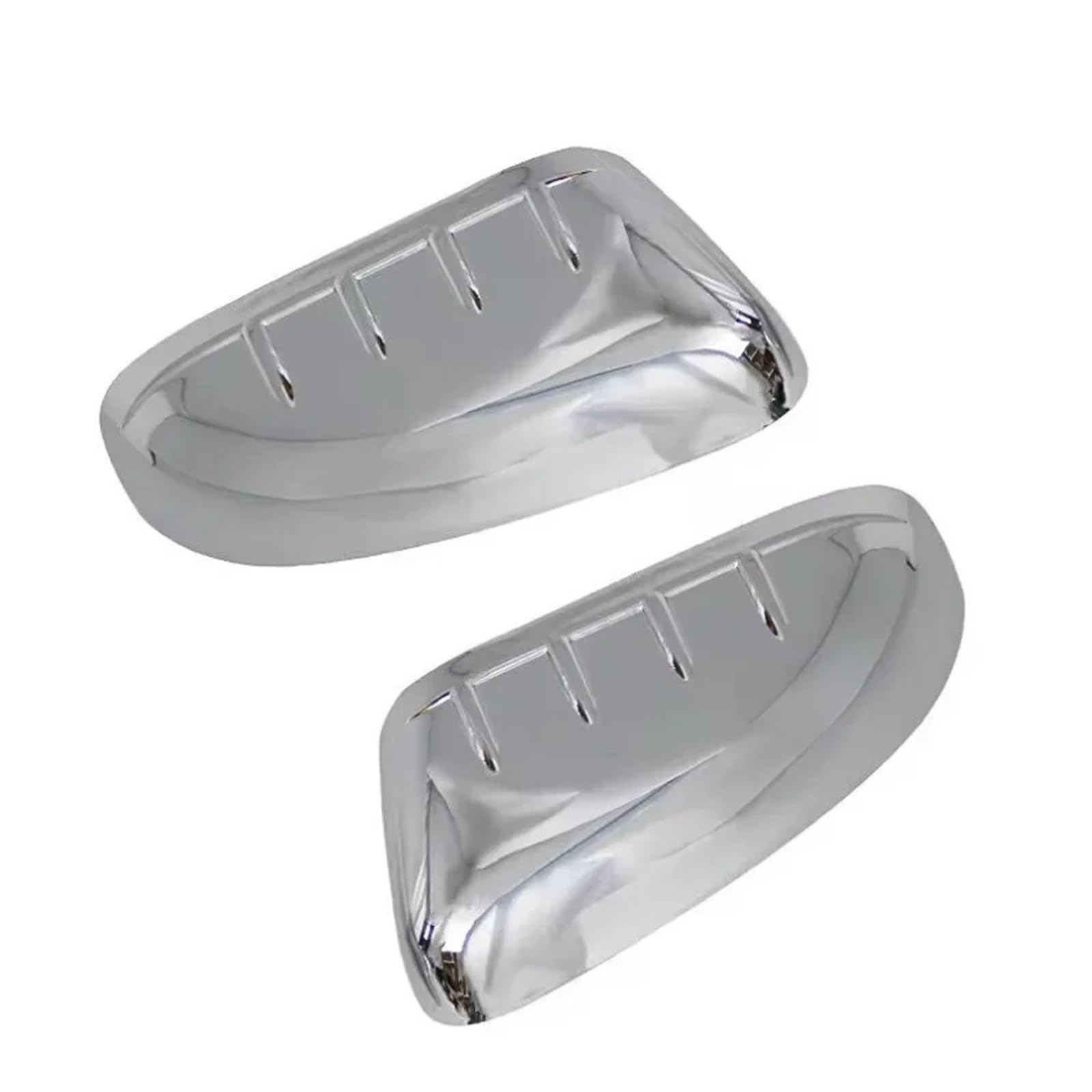 KDMOWHON Auto Rückspiegel Seitenspiegel Abdeckung Flügelkappe Außentür Gehäuse Shell Trim Kompatibel for Explorer 2011 2012 2013 2014 2015 ABS Chorme(Silver) von KDMOWHON