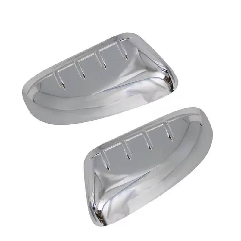 KDMOWHON Auto Rückspiegel Seitenspiegel Abdeckung Flügelkappe Außentür Gehäuse Shell Trim Kompatibel for Explorer 2011 2012 2013 2014 2015 ABS Chorme(Silver) von KDMOWHON