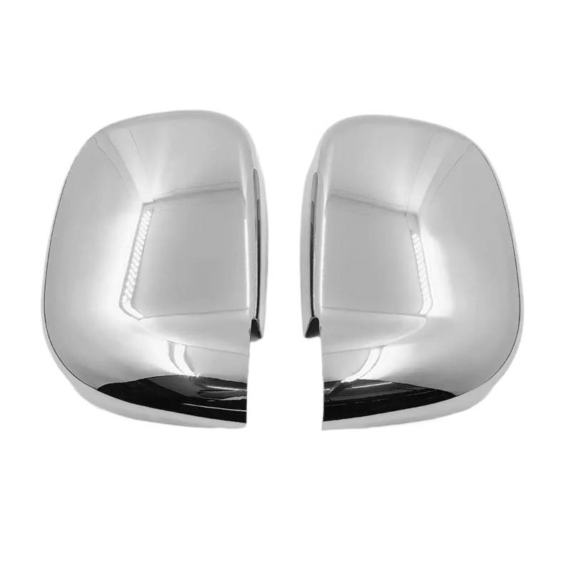 KDMOWHON Autoaufkleber Rückspiegelabdeckung Flügelkappe Außentür Rückspiegelgehäuseverkleidung Chrom Kompatibel for Dodge Ram 1500/2500/3500 2002-2008 von KDMOWHON
