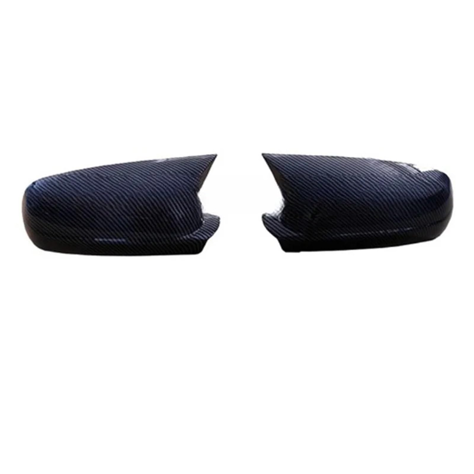 KDMOWHON Klebefläche Hornschale Spiegel Schutzabdeckung Kratzfest Kompatibel for VW Golf 4 1998-2004(Carbon fiber shell) von KDMOWHON