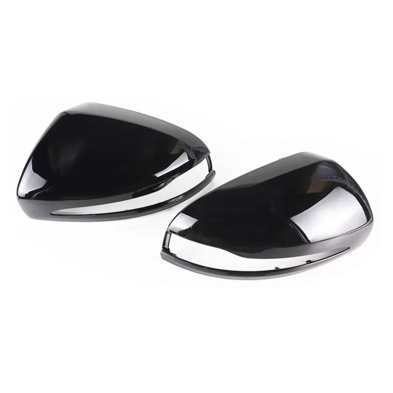 KDMOWHON Rückspiegelabdeckungsverkleidung LHD Kompatibel for Mercedes-Benz C-Klasse W205 E-Klasse W213 GLC-Klasse X253 S-Klasse W222 W238 ABS(Black-1) von KDMOWHON