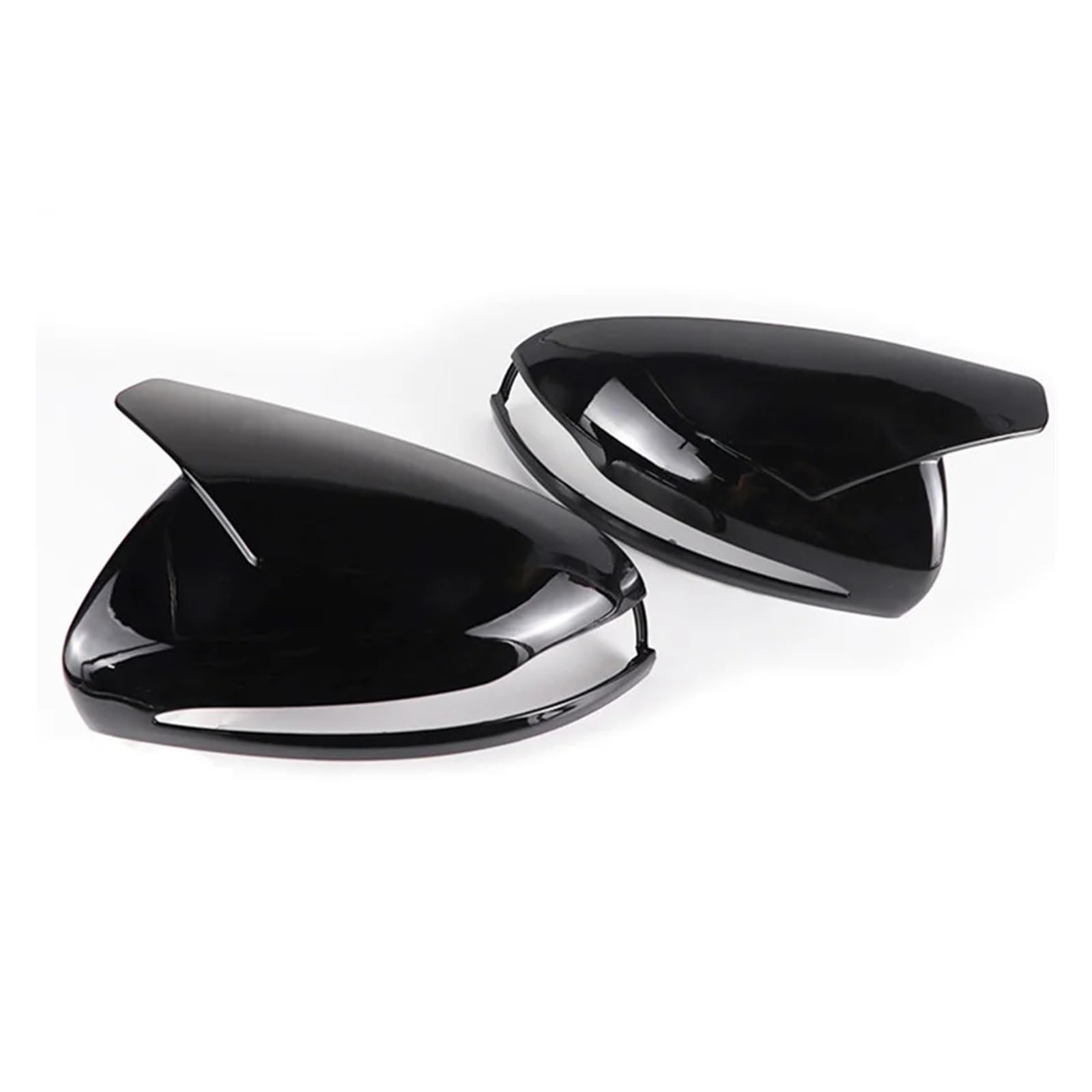 KDMOWHON Rückspiegelabdeckungsverkleidung LHD Kompatibel for Mercedes-Benz C-Klasse W205 E-Klasse W213 GLC-Klasse X253 S-Klasse W222 W238 ABS(Black-2) von KDMOWHON