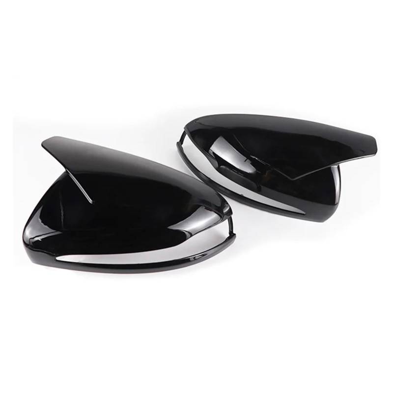 KDMOWHON Rückspiegelabdeckungsverkleidung LHD Kompatibel for Mercedes-Benz C-Klasse W205 E-Klasse W213 GLC-Klasse X253 S-Klasse W222 W238 ABS(Black-2) von KDMOWHON