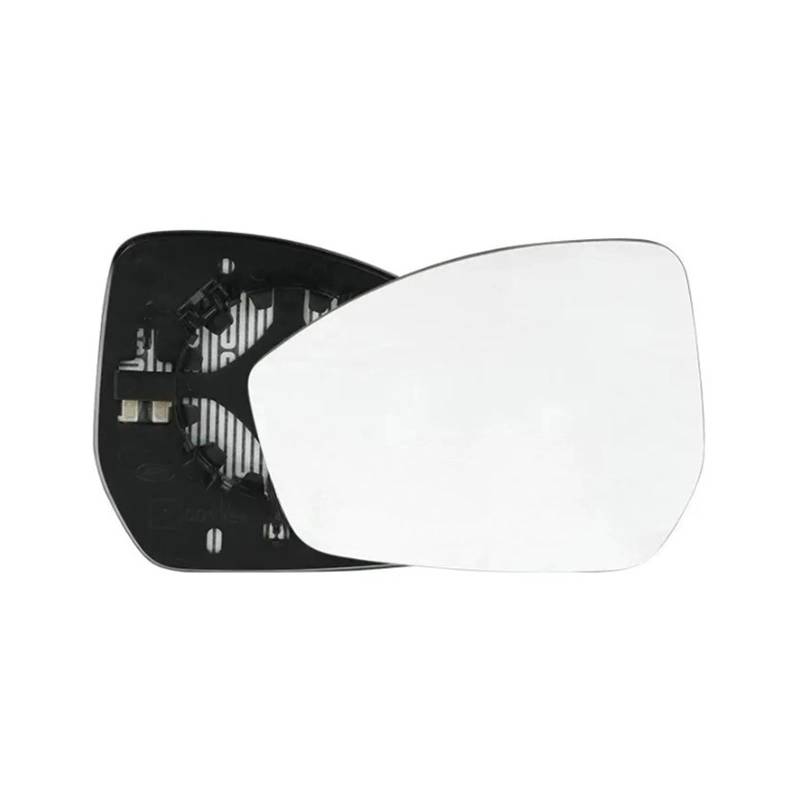KDMOWHON Seite Flügel Spiegel Rahmen Abdeckung Glas lampe Kompatibel for Land Rover Range Rover Evoque 2020 2025(Left white cover) von KDMOWHON