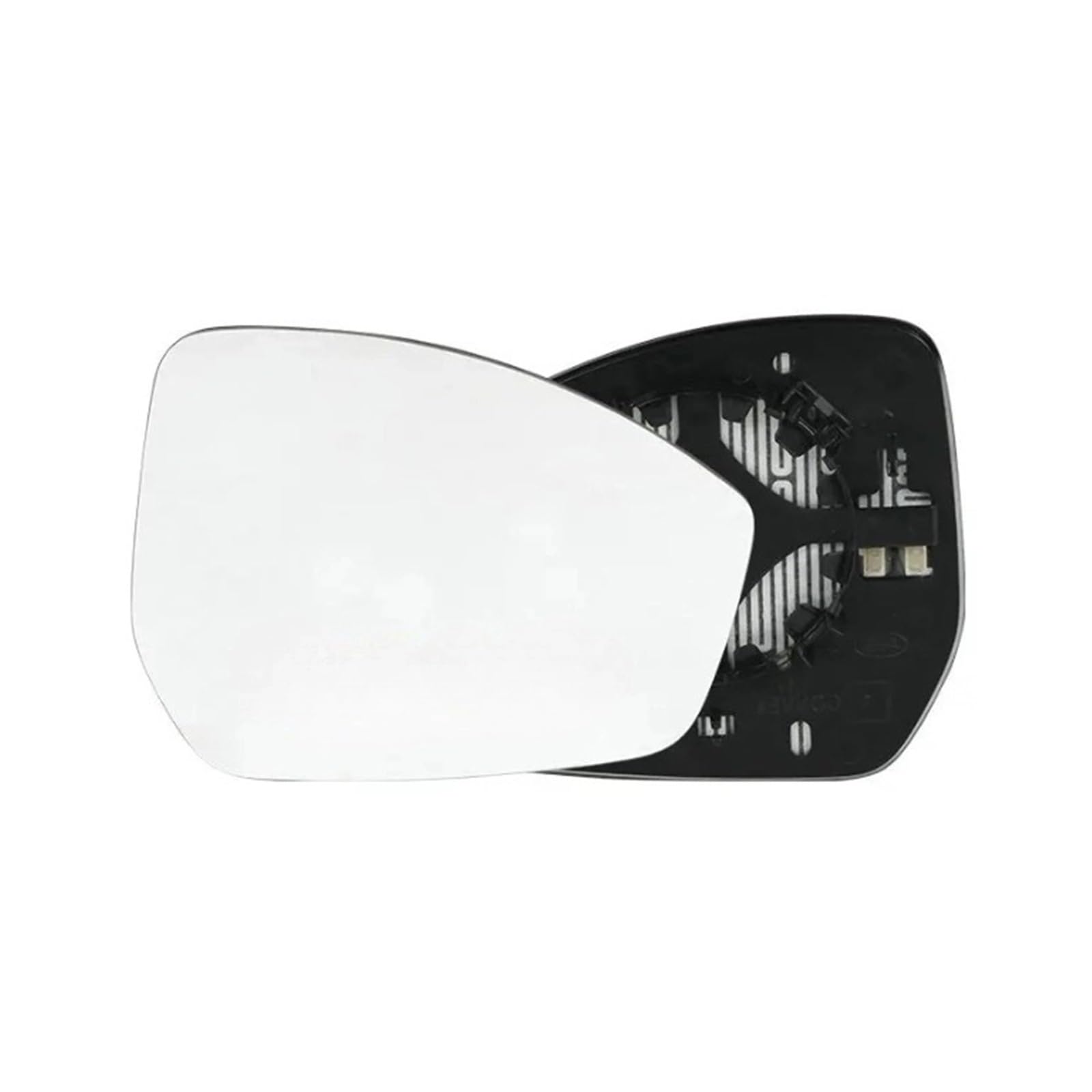 KDMOWHON Seite Flügel Spiegel Rahmen Abdeckung Glas lampe Kompatibel for Land Rover Range Rover Evoque 2020 2025(Right black cover) von KDMOWHON