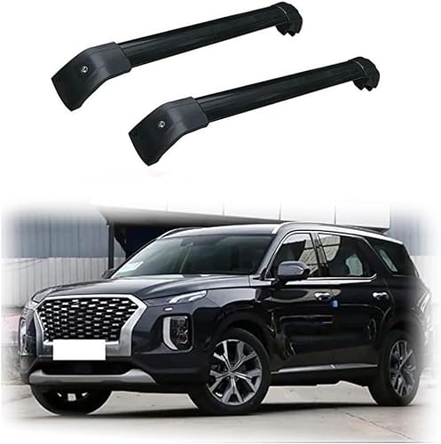 Auto Gepäckträger Für Hyundai Palisade 2019 2020 2021 2022-2023 Zubehör Dachgepäckträger Querträger AbschließBar Outdoor Ausrüstung Verstellbare,A-Black Auto Gepäckträger Für Hyundai Palisade 2019 2020 2021 2022-2023 Zubehör Dachgepäckträger Querträger AbschließBar Outdoor Ausrüstung Verstellbare,A-Black von KDZDJH