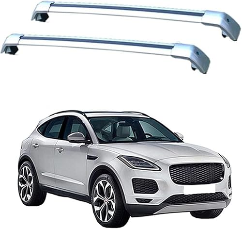 Auto Gepäckträger Für Jaguar EPace 5dr SUV 2018-2021 2022-2023 Zubehör Dachgepäckträger Querträger AbschließBar Outdoor Ausrüstung Verstellbare,B-Silver Auto Gepäckträger Für Jaguar EPace 5dr SUV 2018-2021 2022-2023 Zubehör Dachgepäckträger Querträger AbschließBar Outdoor Ausrüstung Verstellbare,B-Silver von KDZDJH