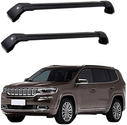 Auto Gepäckträger Für Jeep Grand Commande 2018 2019 Zubehör Dachgepäckträger Querträger AbschließBar Outdoor Ausrüstung Verstellbare,A-Black Auto Gepäckträger Für Jeep Grand Commande 2018 2019 Zubehör Dachgepäckträger Querträger AbschließBar Outdoor Ausrüstung Verstellbare,A-Black von KDZDJH