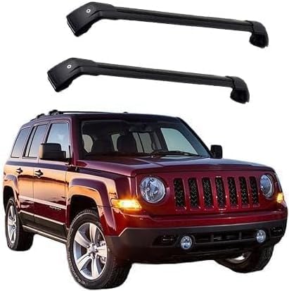 Auto Gepäckträger Für Jeep Patriot SUV 2007 2008 2009 2010 2011-2019 Zubehör Dachgepäckträger Querträger AbschließBar Outdoor Ausrüstung Verstellbare,A-Black Auto Gepäckträger Für Jeep Patriot SUV 2007 2008 2009 2010 2011-2019 Zubehör Dachgepäckträger Querträger AbschließBar Outdoor Ausrüstung Verstellbare,A-Black von KDZDJH