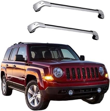 Auto Gepäckträger Für Jeep Patriot SUV 2007 2008 2009 2010 2011-2019 Zubehör Dachgepäckträger Querträger AbschließBar Outdoor Ausrüstung Verstellbare,B-Silver Auto Gepäckträger Für Jeep Patriot SUV 2007 2008 2009 2010 2011-2019 Zubehör Dachgepäckträger Querträger AbschließBar Outdoor Ausrüstung Verstellbare,B-Silver von KDZDJH