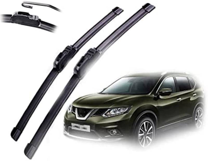 Für Nissan für X-Trail T32 2014 2015 2016 2017 2018 2019 Auto Frontscheibe Scheibenwischerblätter Zubehör 26 "+ 17" Scheibenwischer von KEADSMK