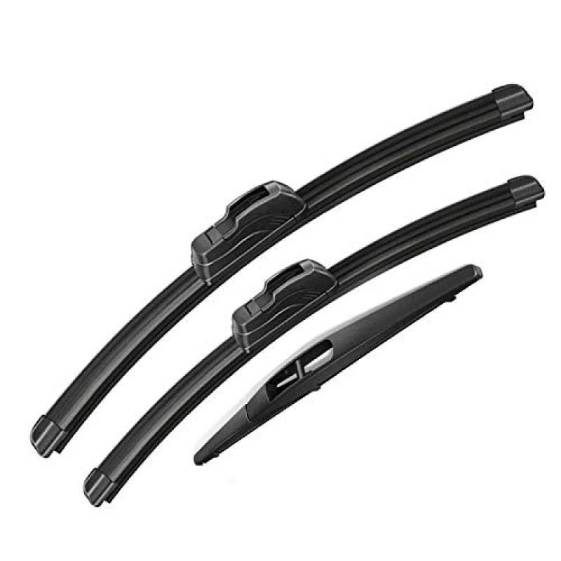 KEAGGJF Scheibenwischer vorne und hinten, für Suzuki SX4 2006–2020 / S-Cross 2013–2020, Autowischerblätter, Scheibenwischer, Autofenster von PGONA