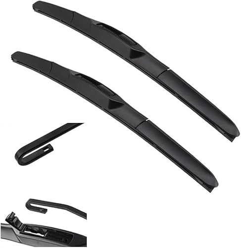 Scheibenwischerblätter für Suzuki Vitara FT GT Grand Vitara Escudo 1999-2005, Set mit 2 Wischerblättern, hohe Leistung, hervorragende Sichtbarkeit auf der Straße, einfache Installation, flache Scheibenwischerblätter für Suzuki Vitara FT GT Grand Vitara Escudo 1999-2005, Set mit 2 Wischerblättern, hohe Leistung, hervorragende Sichtbarkeit auf der Straße, einfache Installation, flache von KEAIDFDD