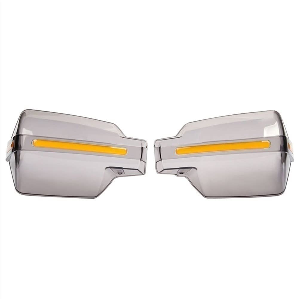 KEDIPU Motorrad Handschutz Griffschutz Für Piaggio MP3 300 MP3 400 MP3 500 Motorradzubehör Handschutz Windschutzscheibe Handschutz Griff Windschutz Handschutz (Farbe : Clear Grey) von KEDIPU