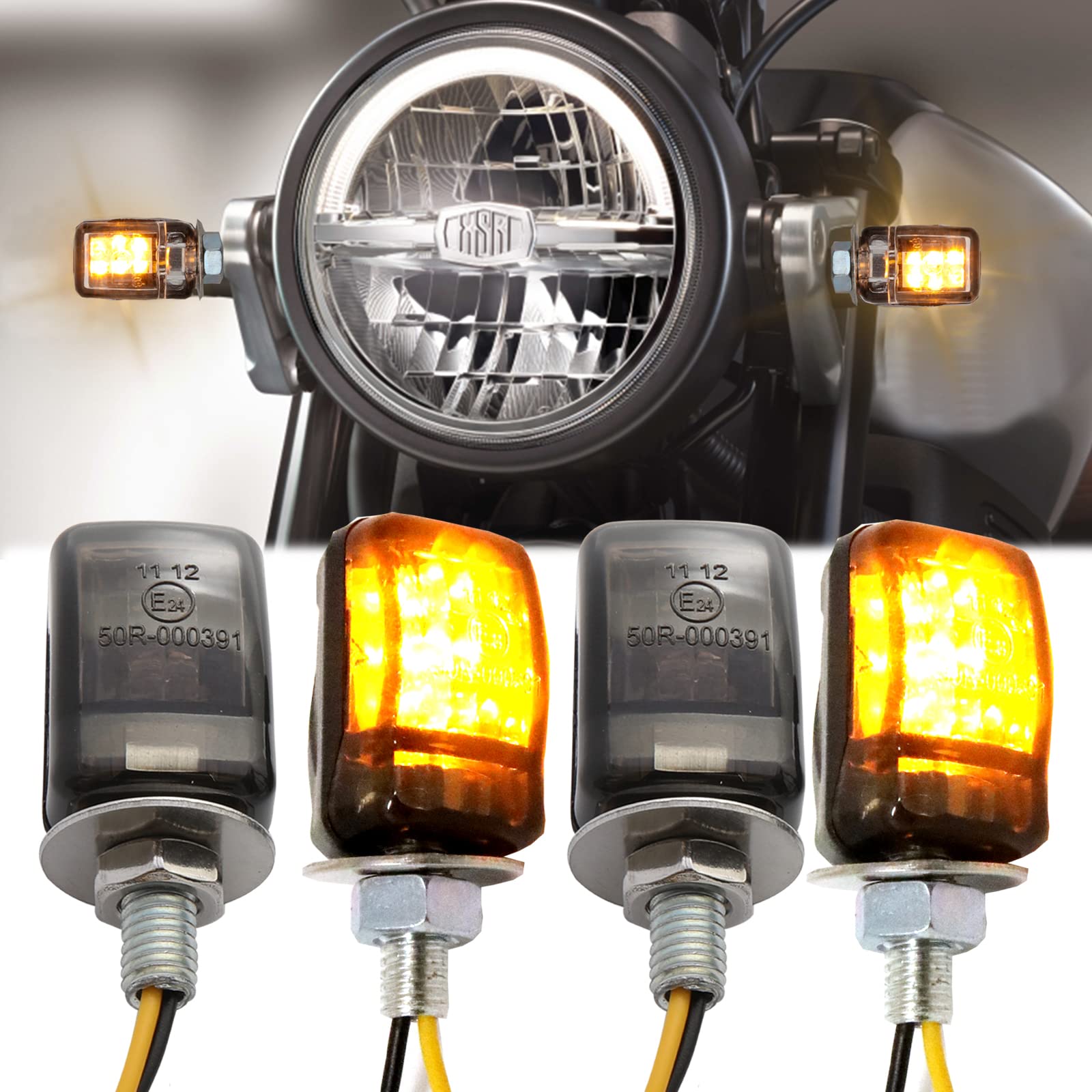4pcs Motorrad Blinker Licht 12V 6LED Blinkerleuchten Motorrad Blinker Licht Wasserdicht E Geprüft Universal Scooter Quad Cruiser Off Road. 4pcs Motorrad Blinker Licht 12V 6LED Blinkerleuchten Motorrad Blinker Licht Wasserdicht E Geprüft Universal Scooter Quad Cruiser Off Road. von KEEPDSGN