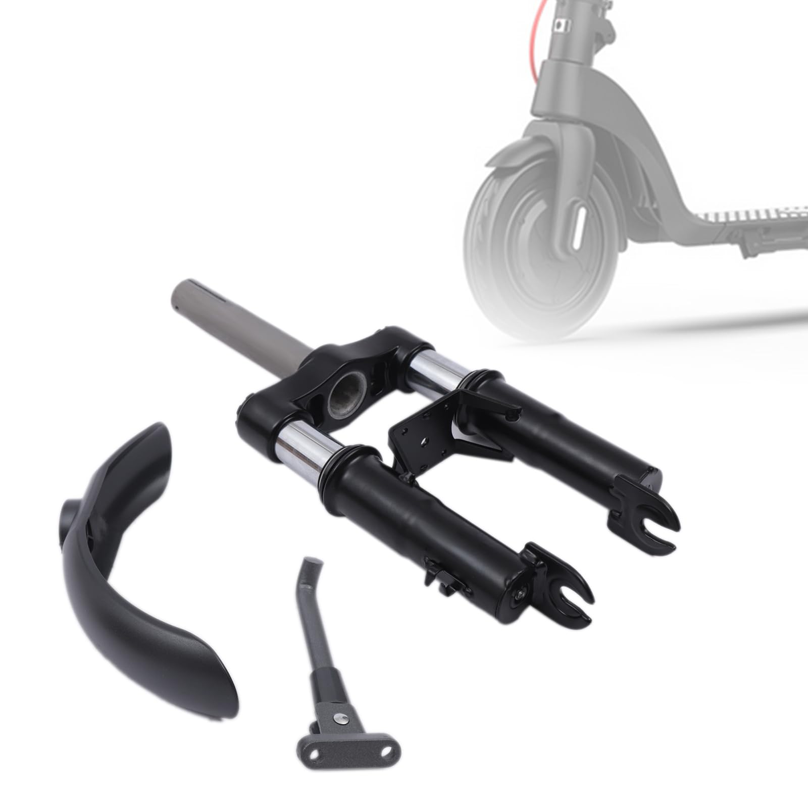 KEESUNG E-Scooter Stahl Federung Vorne Stoßdämpfer für Xiaomi M365 PRO PRO2, Stoßdämpfer der Vordergabel Stoßdämpfer Suspension Kit von KEESUNG