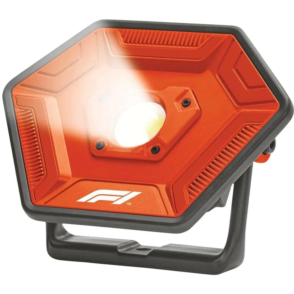 Formula 1 COB-LED Strahler Campinglampe tragbar,60 W 3000 Lumen,Superhell wiederaufladbare Suchscheinwerfer mit 6700mAH, für Werkstatt von Formula 1