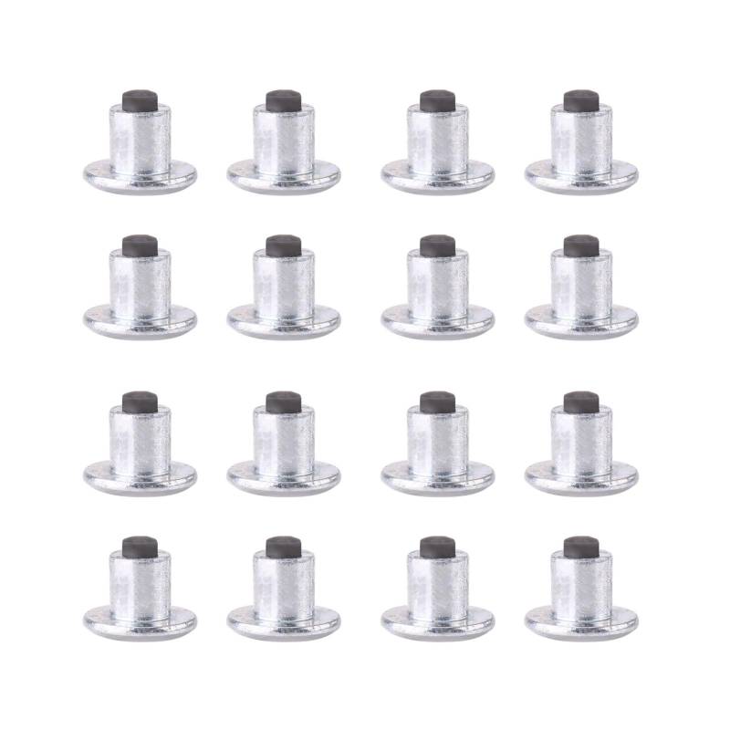 100 Stück 6,5 Mm/0,26 Zoll Reifen-Stehbolzen, Schneereifen-Spikes, Fahrrad-Reifen-Spikes, Motorrad-Reifen-Spikes, ATV-Reifenschrauben von KELFEEAO